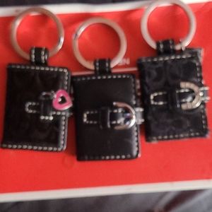 Coach picturframe key chains